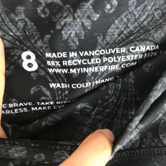 Inner Fire Lotus Leggings size 8 - Picture 11 of 11